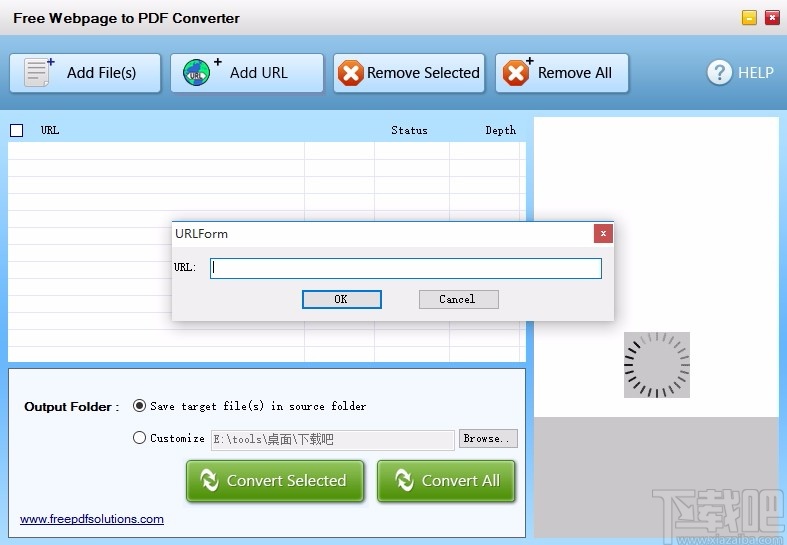 Free Webpage to PDF Converter(免费网页转PDF转换器)