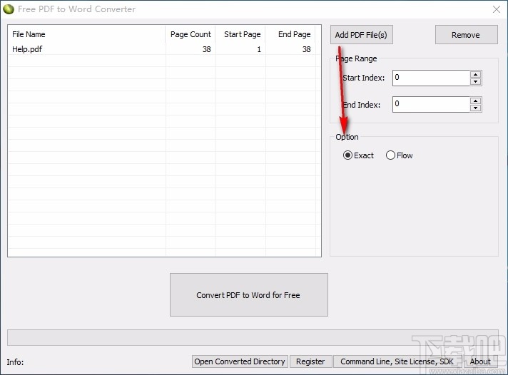 Free PDF To Word Converter(PDF转Word软件)