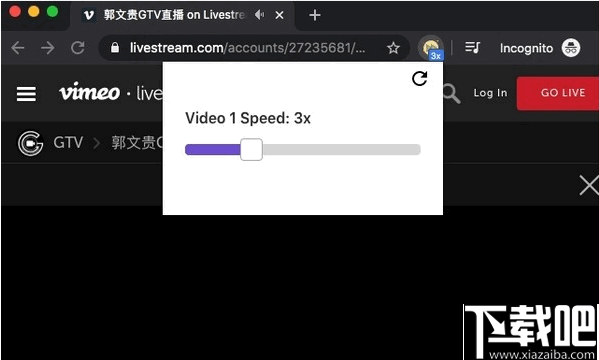 视频播放速度调节器chrome插件
