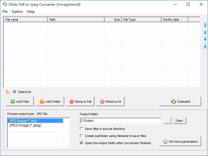 Okdo Pdf to Jpeg Converter将PDF转为图片的方法