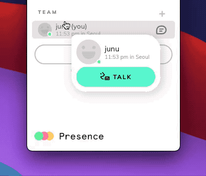 Presence(远程语音聊天软件)
