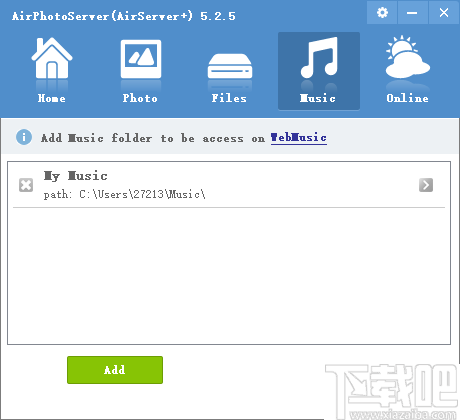 AirPhotoServer(图片服务器)