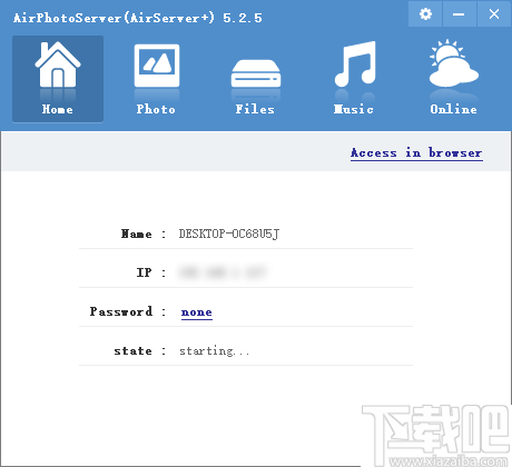 AirPhotoServer(图片服务器)
