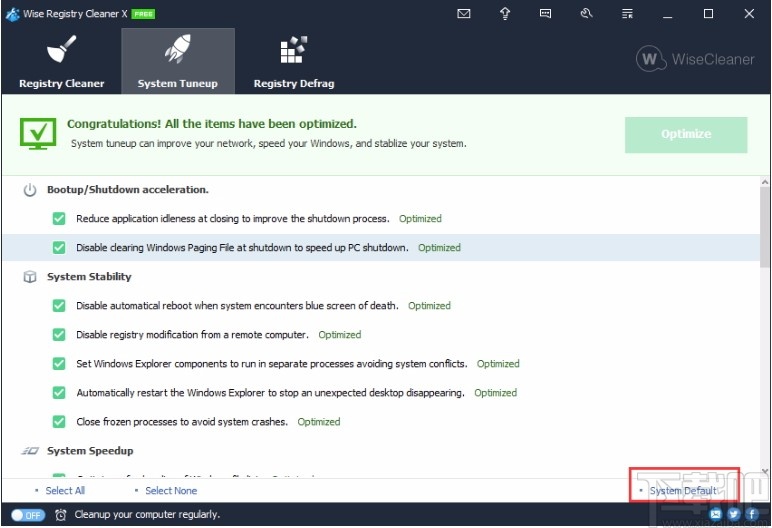 Wise Registry Cleaner X Pro(注册表清理软件)