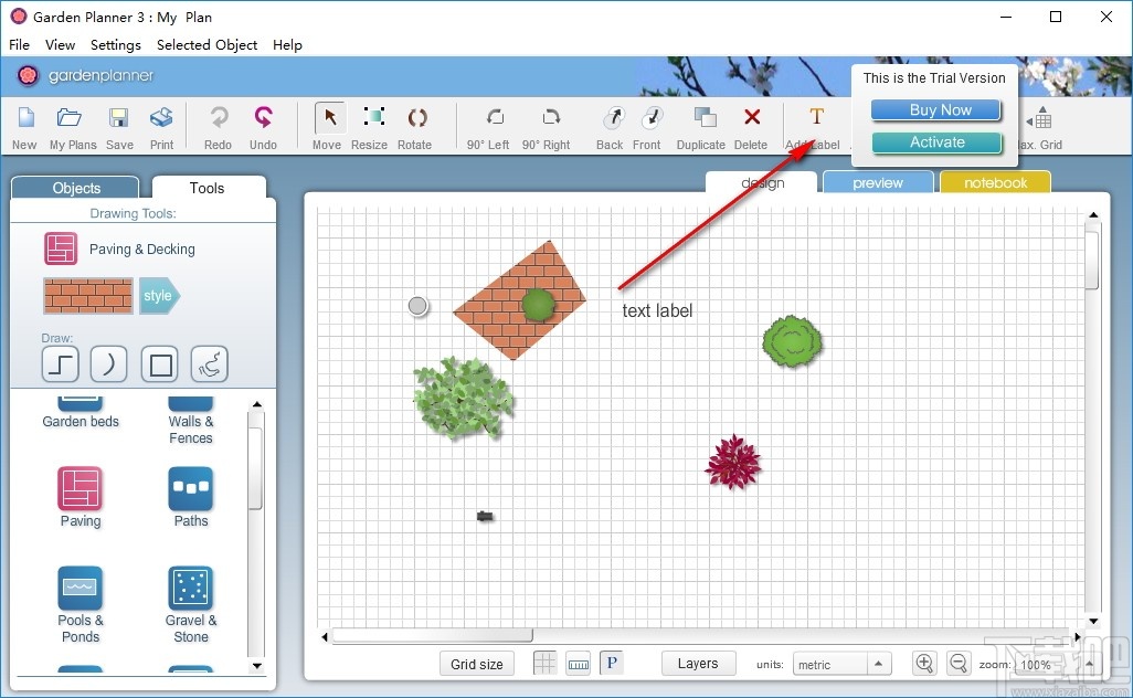 Artifact Interactive Garden Planner(园林设计工具)
