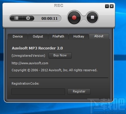 Auvisoft MP3 Recorder(MP3录音工具)