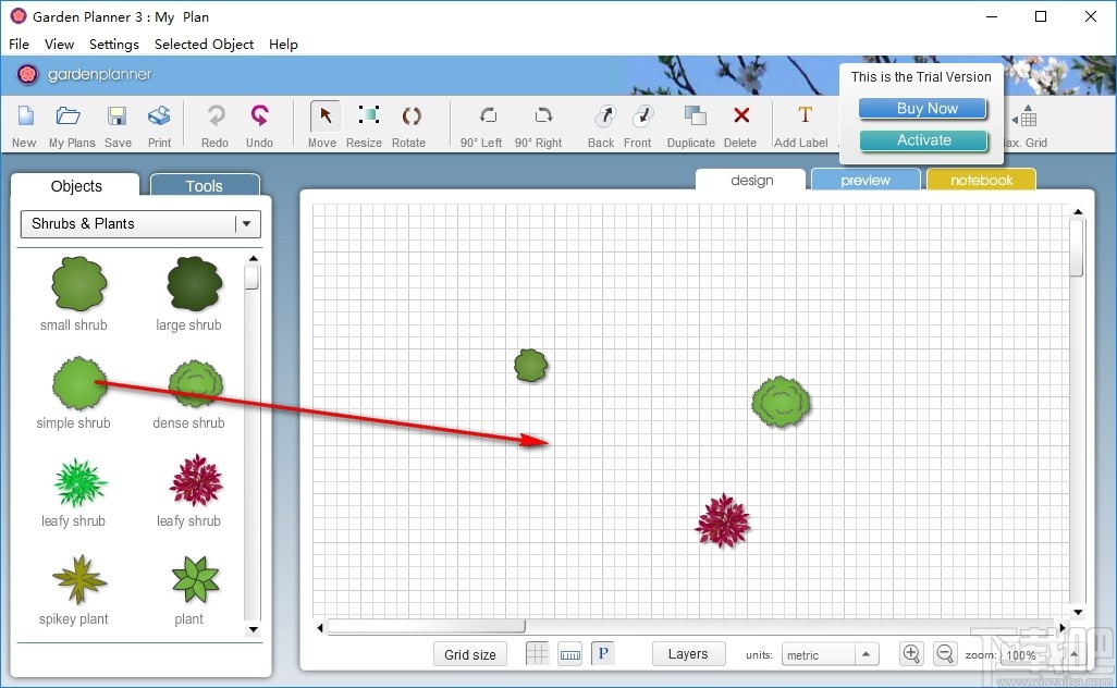 Artifact Interactive Garden Planner(园林设计工具)