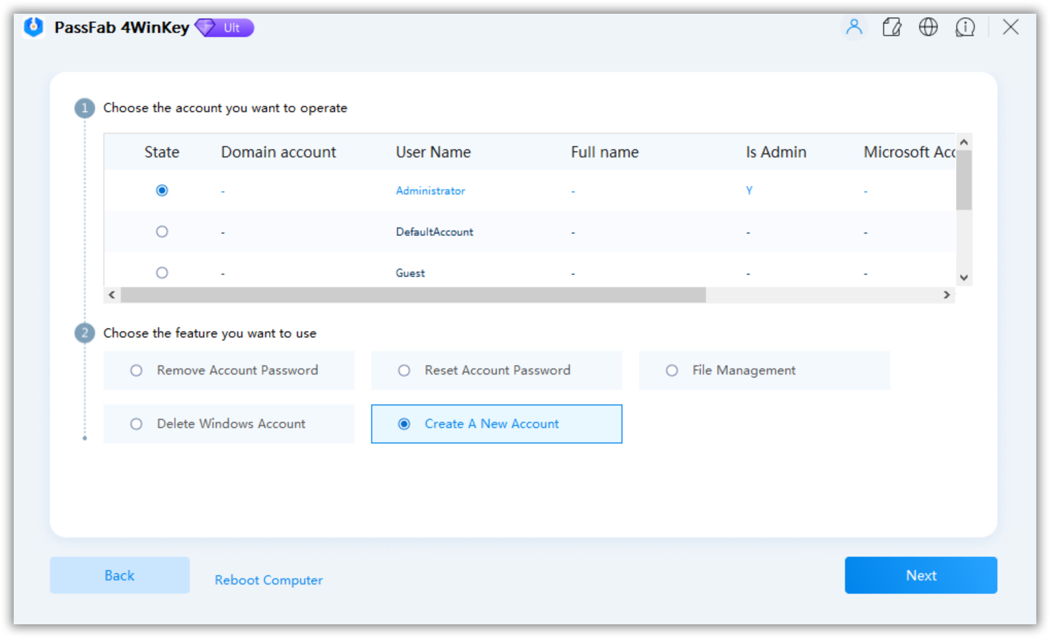 PassFab 4WinKey(密码恢复软件)