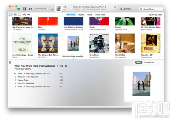 全新iTunes12截图欣赏:扁平透明、全新图标