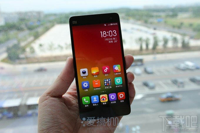 金属边框 小米手机4开箱