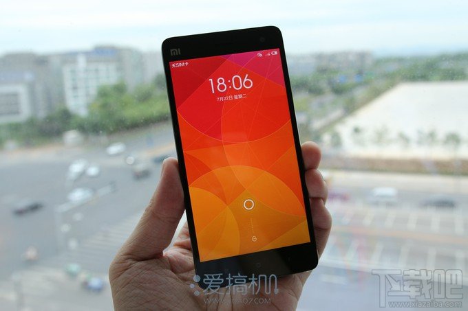 金属边框 小米手机4开箱