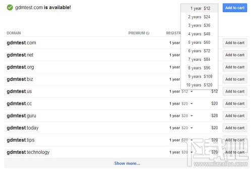 Google Domians 谷歌域名服务简单试用
