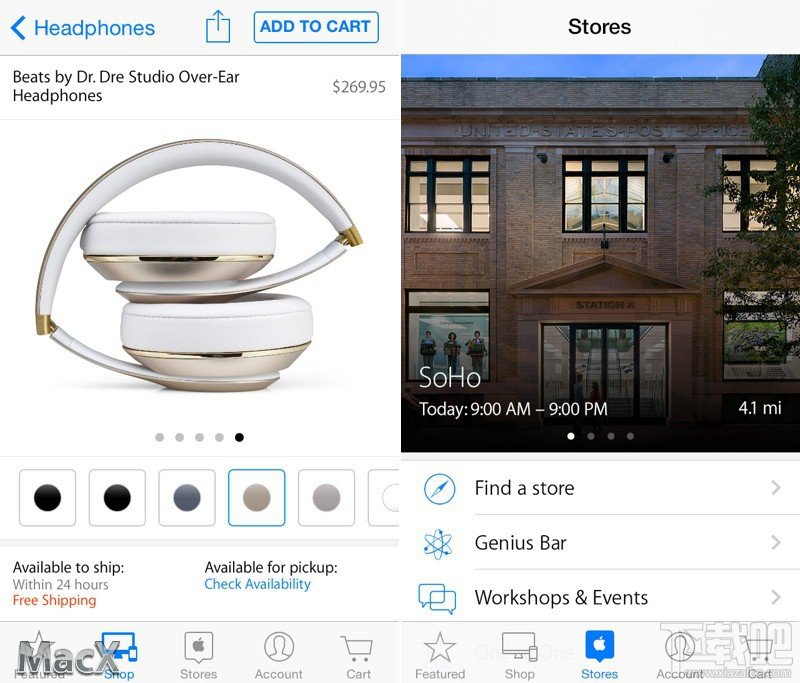 iOS Apple Store 应用更新 现在可以在iPad 上用
