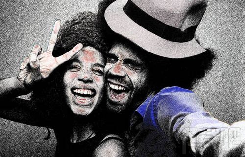 如何用Photoshop CC利用滤镜及图层叠加制作颓废的彩色素描画