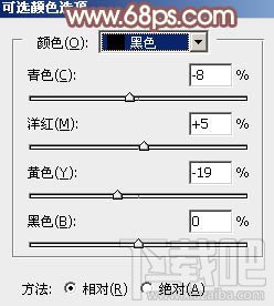如何用Photoshop CC给依靠树干的美女加上早秋黄褐色