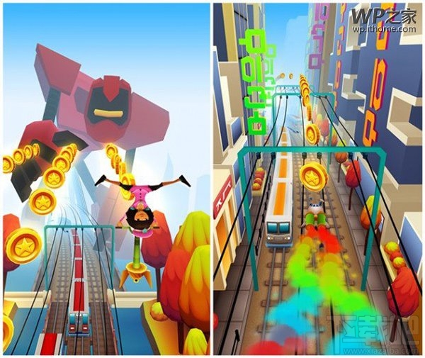 WP8.1《地铁跑酷》更新:首尔街头狂飙