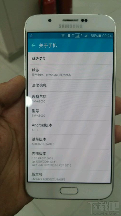 三星Galaxy A8真机谍照曝光