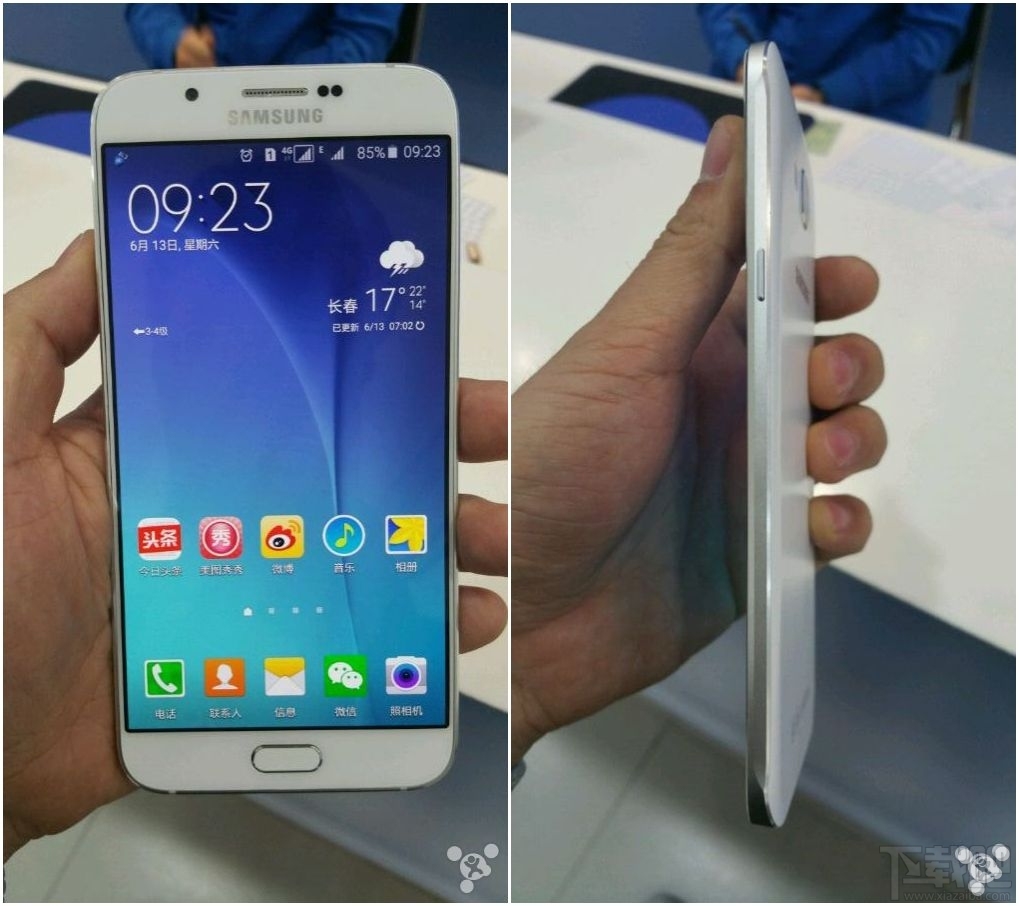 Galaxy A8获工信部认证:三星最薄金属机