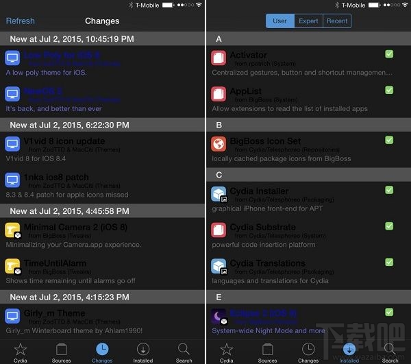 Cydia 1.1.19 发布:越狱修改对Cydia有效