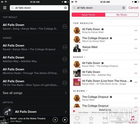 Apple Music与Spotify应用对比,哪个更好?