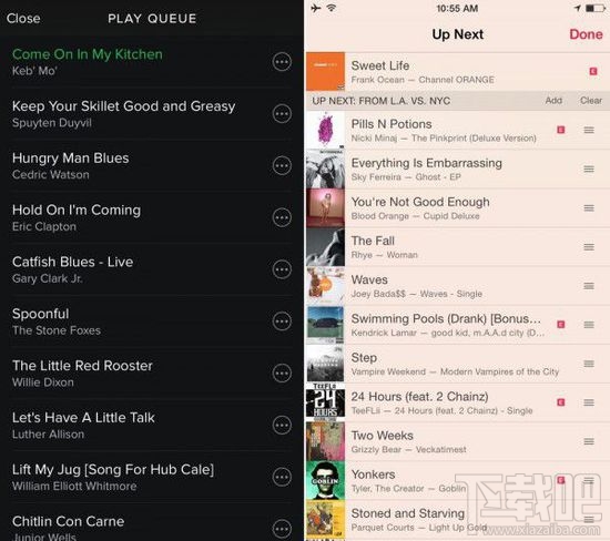 Apple Music与Spotify应用对比,哪个更好?