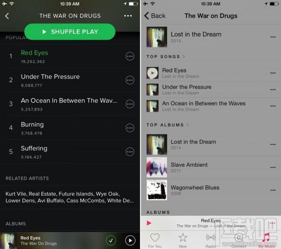 Apple Music与Spotify应用对比,哪个更好?