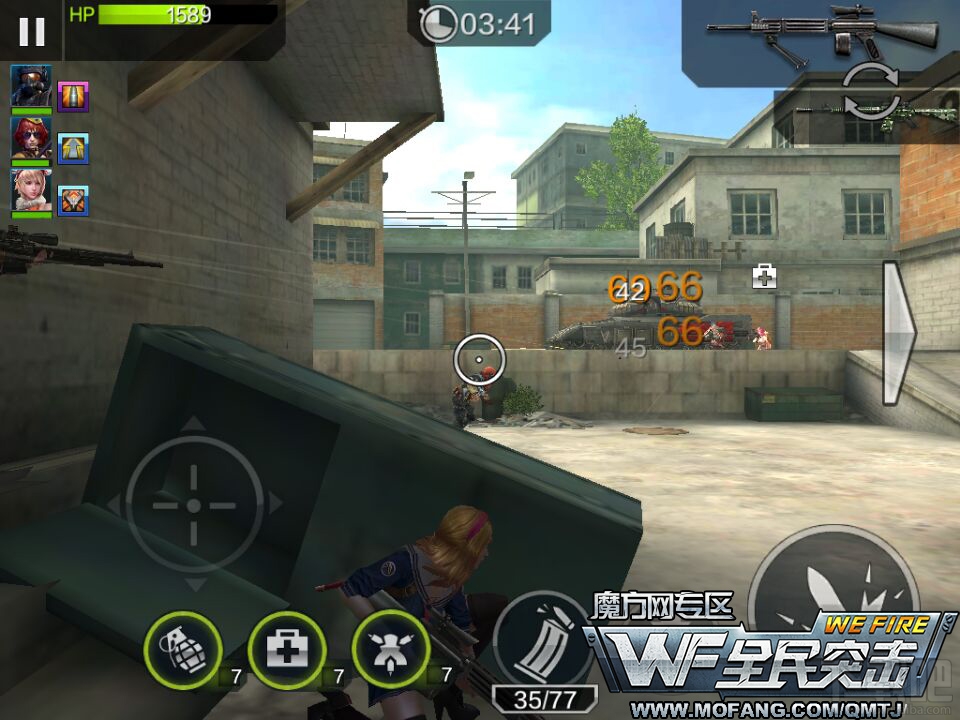 全民突击困难模式5-4装甲战役三星通关攻略