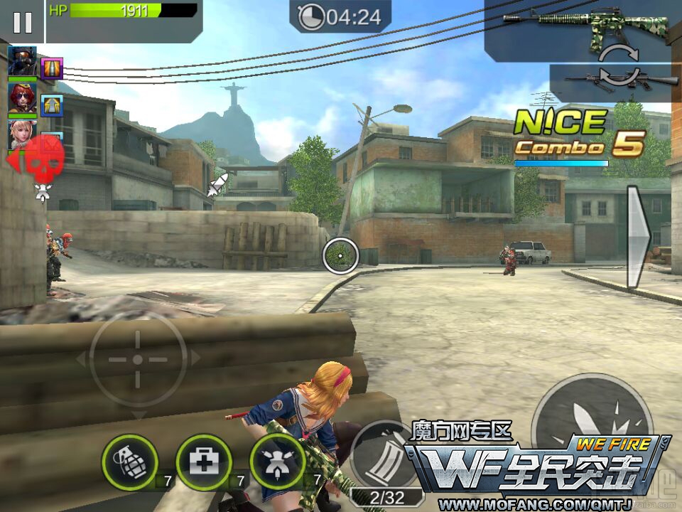 全民突击困难模式5-4装甲战役三星通关攻略