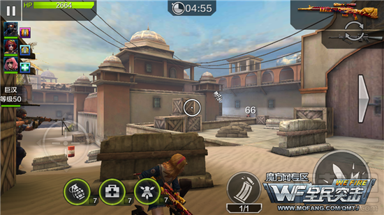 全民突击困难精英关卡1-5无限狙击三星过关