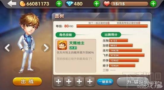 欢乐斗地主角色卡神,欢乐斗地主新版角色卡神比直树有用