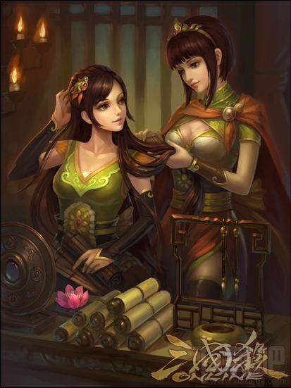 [吴传]三国杀武将列传 国色天香之大小乔介绍