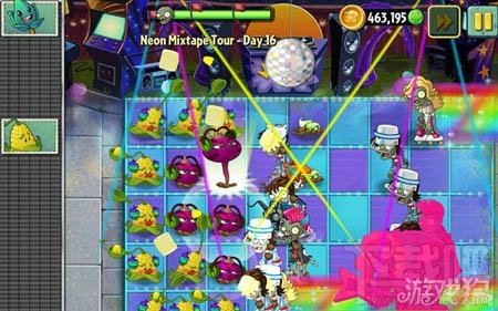 植物大战僵尸2霓虹乐都第16关巨人僵尸如何通关