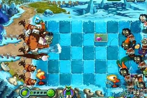 天降奇兵第3天攻略,植物大战僵尸2天降奇兵第3天图文攻略