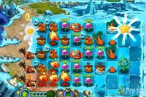 天降奇兵第3天攻略,植物大战僵尸2天降奇兵第3天图文攻略