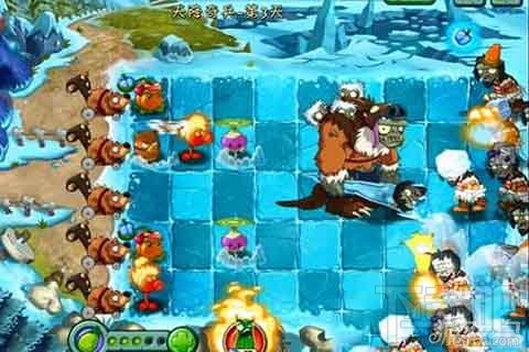 天降奇兵第3天攻略,植物大战僵尸2天降奇兵第3天图文攻略