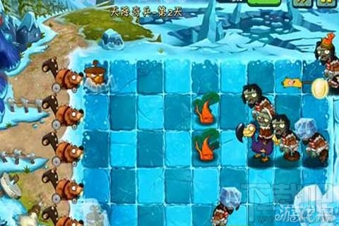 天降奇兵第2天攻略,植物大战僵尸2天降奇兵第2天特殊玩法技巧