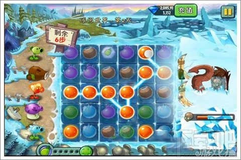 植物迷阵第2天支线攻略,植物大战僵尸2植物迷阵第2天支线玩法