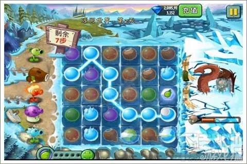 植物迷阵第2天支线攻略,植物大战僵尸2植物迷阵第2天支线玩法