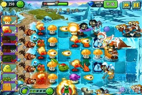 冰河世界第17天攻略,植物大战僵尸2冰河世界第17天过关心得