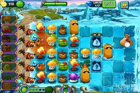 冰河世界第17天攻略,植物大战僵尸2冰河世界第17天过关心得