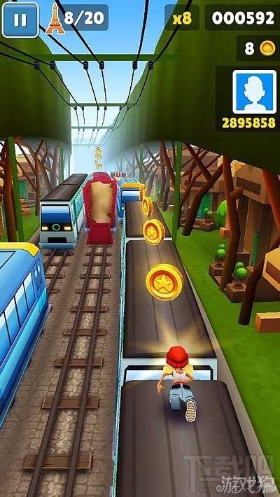 地铁跑酷不开挂能超过我成绩的人不超过三个