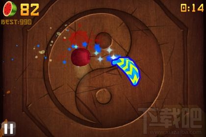 水果忍者1000分攻略