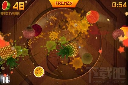 水果忍者1000分攻略