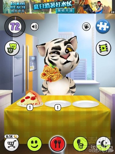 会说话的汤姆猫状态显示第二部类似电子宠物攻略