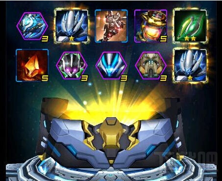 星河战神十连抽技巧