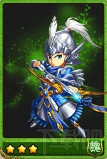 放开那三国吕旷3星卡牌简介