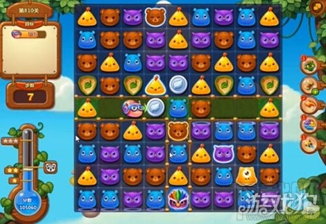 开心消消乐810关难点讲解过关图文攻略