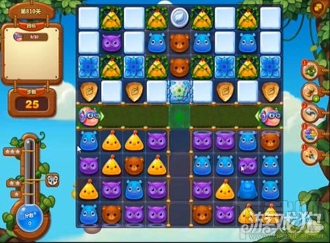 开心消消乐810关难点讲解过关图文攻略