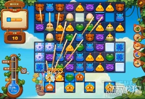 开心消消乐808关图文讲解过关技巧攻略
