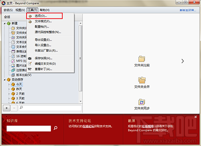 Beyond Compare怎么备份文件?